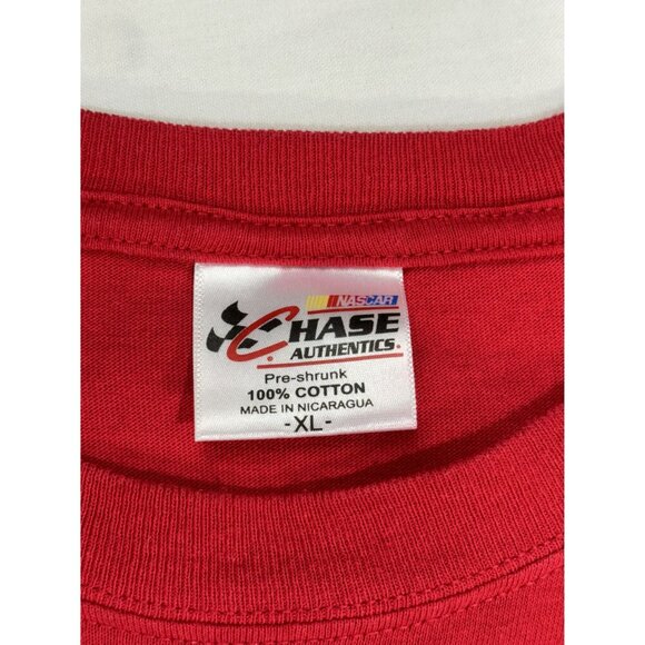 Tony Stewart 14 NASCAR T-Shirt XL Red Chase Authentics Racing Tee 2010 - Picture 3 of 9